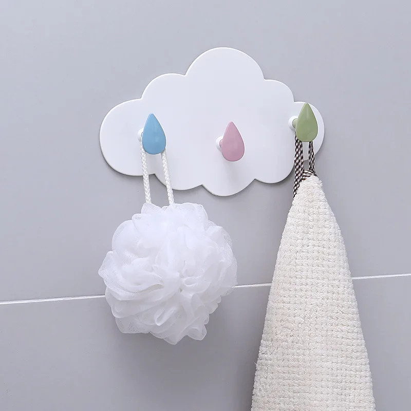 Wall Hook , Creative Cloud Cartoon Glue Hook Bathroom Wall Hook No Trace Strong Hook
Wall Hook , Creative Cloud Cartoon Glue Hook Bathroom Wall Hook No Trace Strong Hook