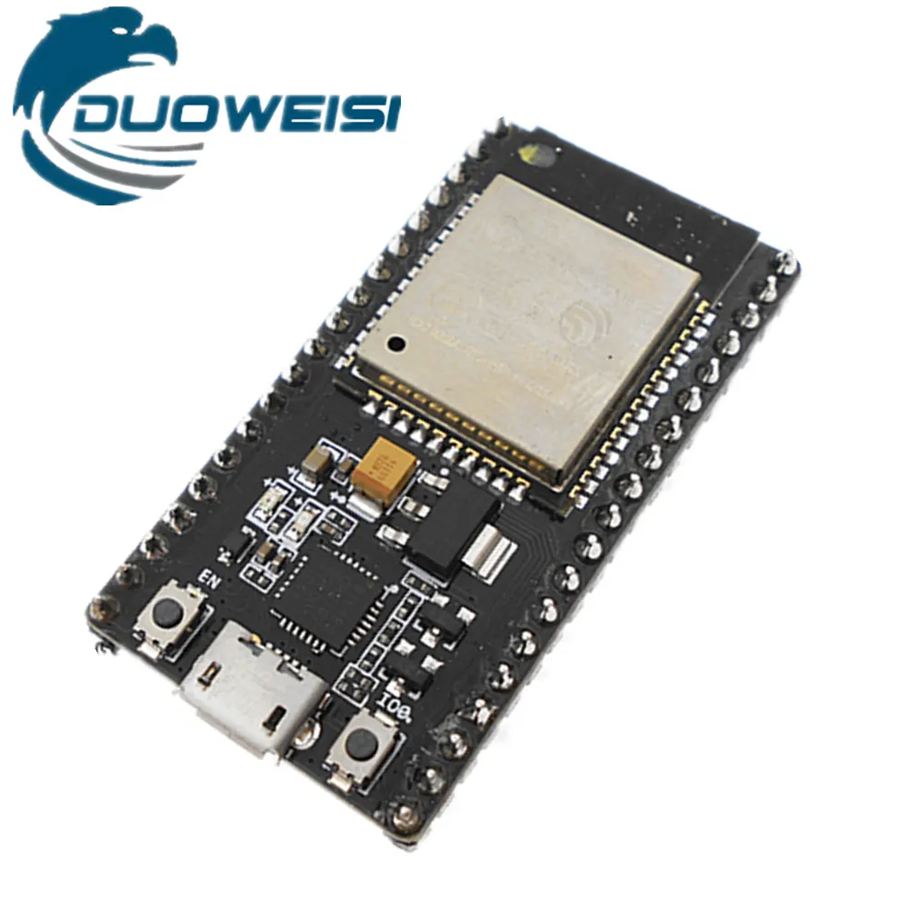 Dual Cores ESP-32 ESP-32S Board WiFi+Bluetooth Ultra-Low Power Consumption ESP32 Development Board 38PIN
Dual Cores ESP-32 ESP-32S Board WiFi+Bluetooth Ultra-Low Power Consumption ESP32 Development Board 38PIN
