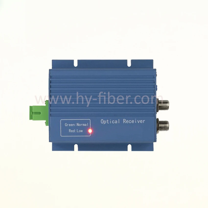 FTTH Optical Receiver Triplexer Minimode CATV Optical Node Two RF Port HY-21-R33B
FTTH Optical Receiver Triplexer Minimode CATV Optical Node Two RF Port HY-21-R33B