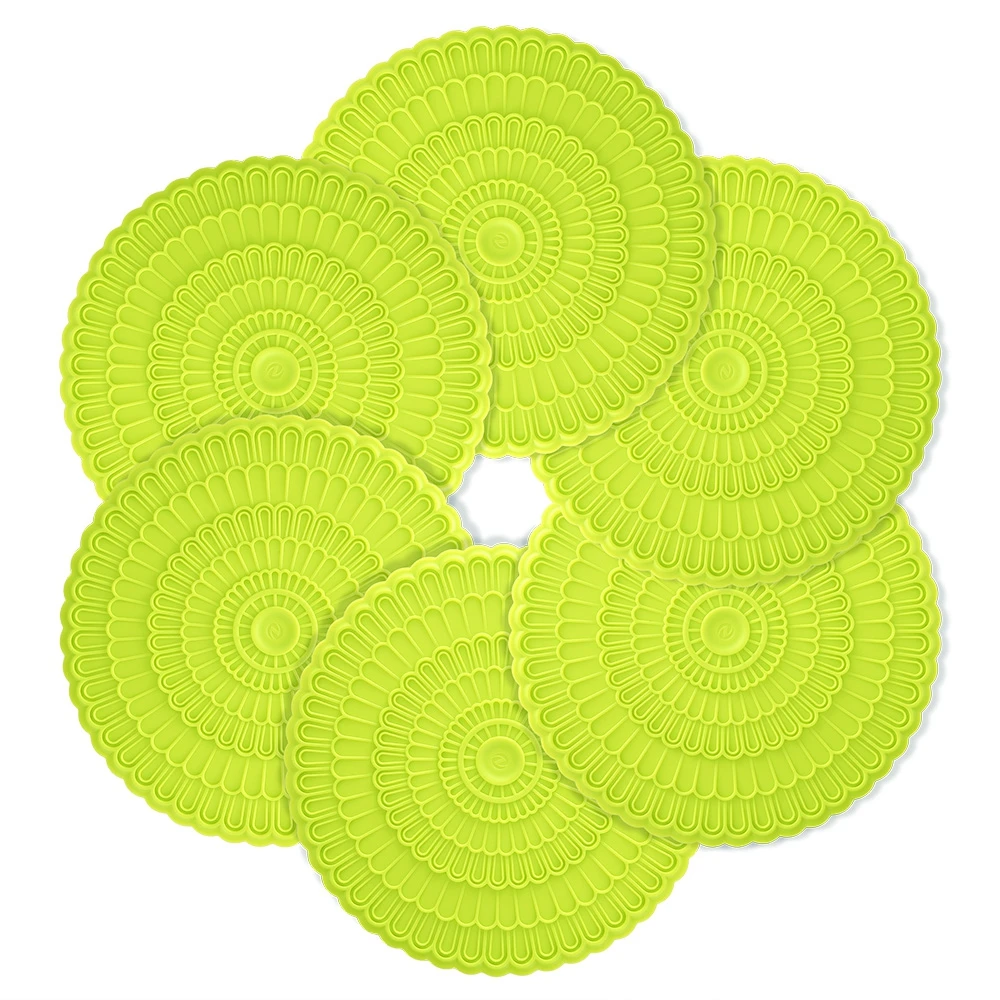 zanmini Silicone Coaster Food Safe Cup Mat Set of 6 placemat coaster silicone placemat silicone plates kitchen tools
zanmini Silicone Coaster Food Safe Cup Mat Set of 6 placemat coaster silicone placemat silicone plates kitchen tools