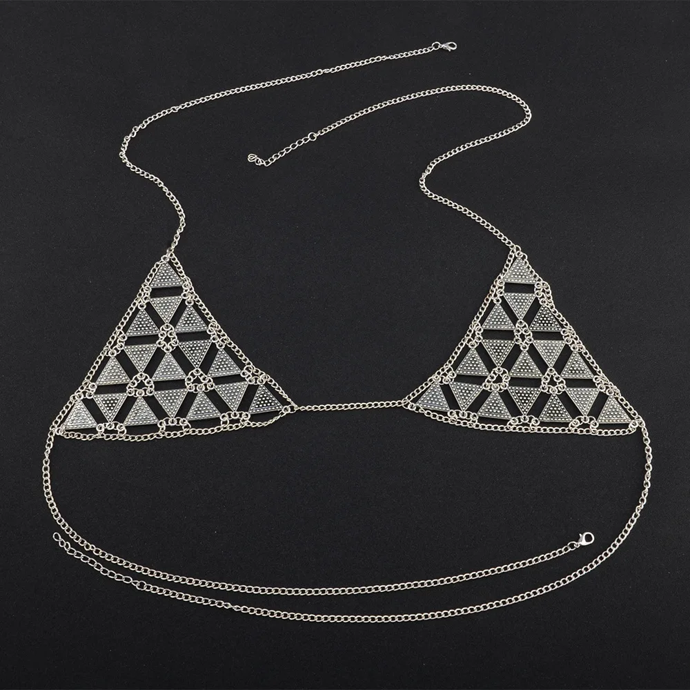 Gold&Silver Color Body Chain Fashion (10)