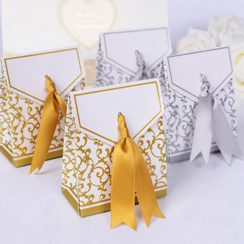Wholesale price Silver Gold Gift Box Wedding Favor Candy Box Gift Box Packaging for Jewelry Wedding & Engagement Supplies 50PCS
Wholesale price Silver Gold Gift Box Wedding Favor Candy Box Gift Box Packaging for Jewelry Wedding & Engagement Supplies 50PCS