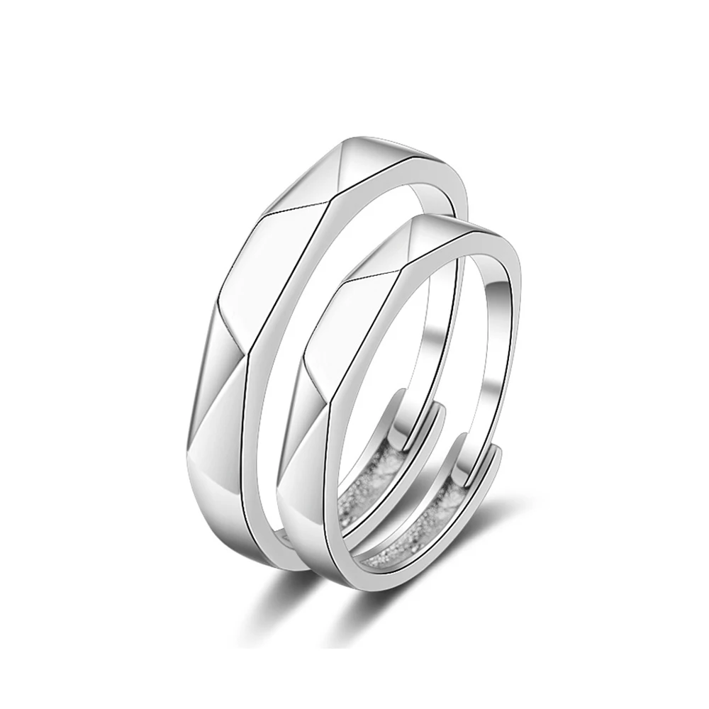 Adjustable Ring Jewelry Crystal Wedding Engagement Couples Pair Rings Ring OL temperament geometry couple
Adjustable Ring Jewelry Crystal Wedding Engagement Couples Pair Rings Ring OL temperament geometry couple