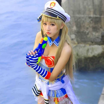 Anime Lovelive Navy Awakening Minami Kotori Cosplay Costume Uniform Full Set Cosplay Clothes For Christmas And Halloween
Anime Lovelive Navy Awakening Minami Kotori Cosplay Costume Uniform Full Set Cosplay Clothes For Christmas And Halloween