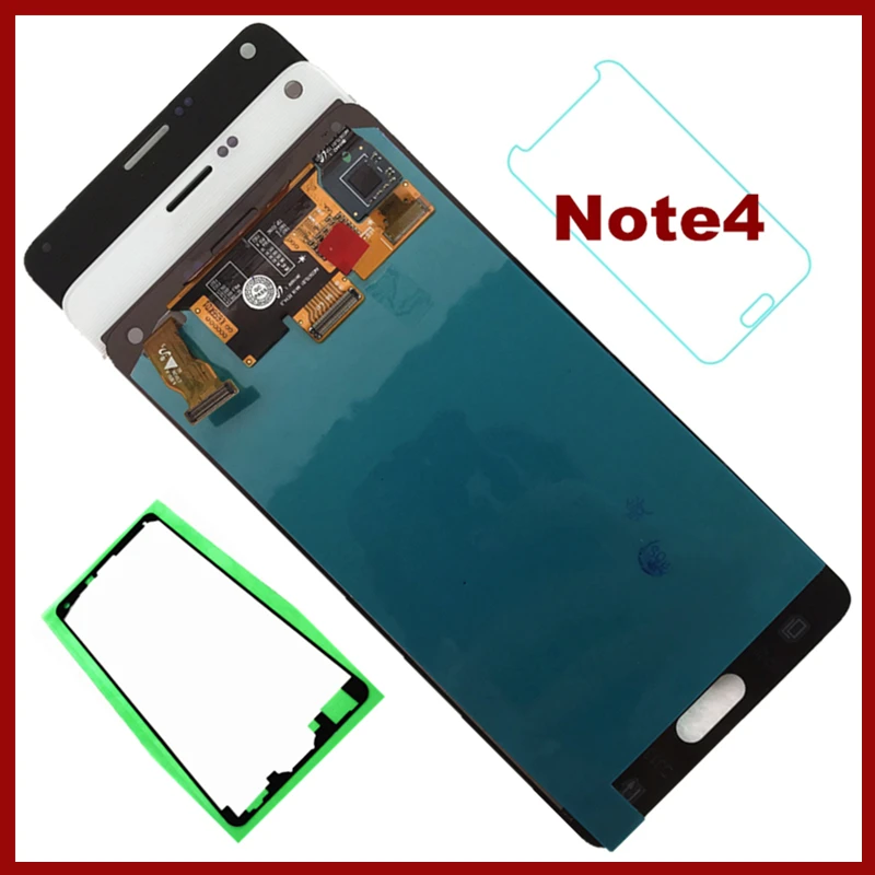 

Note4 N910 AMOLED Phone LCD For Samsung Galaxy Note 4 N910C N910F N910A LCD Display Touch Screen Digitizer Assembly Replacement