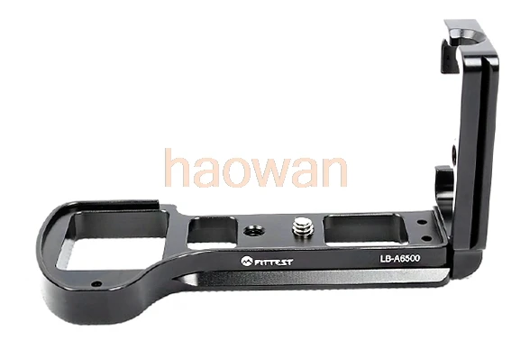 A6500 Quick Release L Plate/Bracket Holder hand Grip for Sony A6500 ILCE6500 RRS SUNWAYFOTO Markins Compatible
A6500 Quick Release L Plate/Bracket Holder hand Grip for Sony A6500 ILCE6500 RRS SUNWAYFOTO Markins Compatible