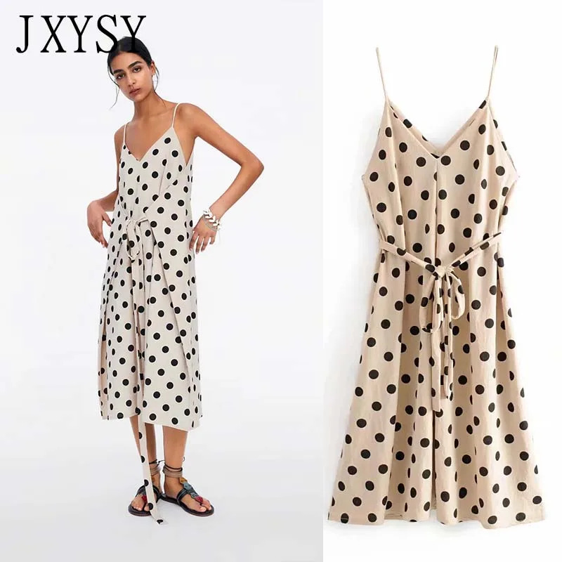 JXYSY 2019 spring summer dress women vestidos polka dot regular Spaghetti Strap vestidos de fiesta party dress
JXYSY 2019 spring summer dress women vestidos polka dot regular Spaghetti Strap vestidos de fiesta party dress