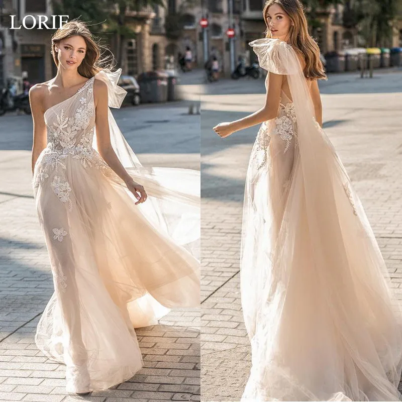 LORIE 2019 Beach Wedding Dresses A Line Sleeveless sexy Bridal Gowns Tulle Wedding Dress Vestidos De Novia Grils Dresses
LORIE 2019 Beach Wedding Dresses A Line Sleeveless sexy Bridal Gowns Tulle Wedding Dress Vestidos De Novia Grils Dresses