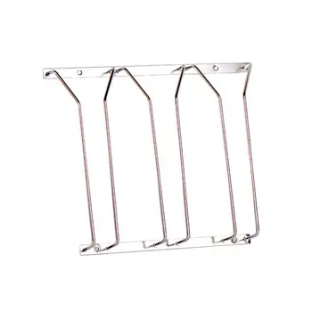 Wine Glasses Holder 35CM Iron Three Rows Upside Down Goblets Display Rack Home Bar Wine Stand (Silver)
Wine Glasses Holder 35CM Iron Three Rows Upside Down Goblets Display Rack Home Bar Wine Stand (Silver)
