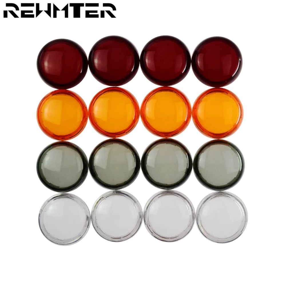 

Motorcycle Turn Indicator Signal Light Lens Cover For Harley Sportster 883 1200 Touring Road King Dyna Softail Heritage Fatboy