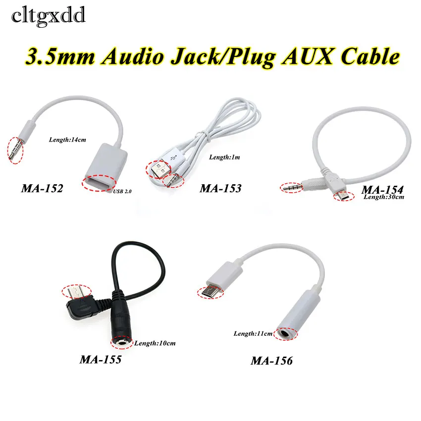 cltgxdd 100PCS 3.5mm AUX Audio Plug Jack Female/Male to USB 2.0 Male Charge Cord USB Data/to Micro Mini USB Adapter Cable
cltgxdd 100PCS 3.5mm AUX Audio Plug Jack Female/Male to USB 2.0 Male Charge Cord USB Data/to Micro Mini USB Adapter Cable