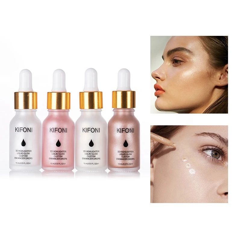 New Liquid Highlighter Make Up Highlighter Cream Concealer Shimmer Ultra-concentrated illuminating bronzing drops Face Glow New
New Liquid Highlighter Make Up Highlighter Cream Concealer Shimmer Ultra-concentrated illuminating bronzing drops Face Glow New