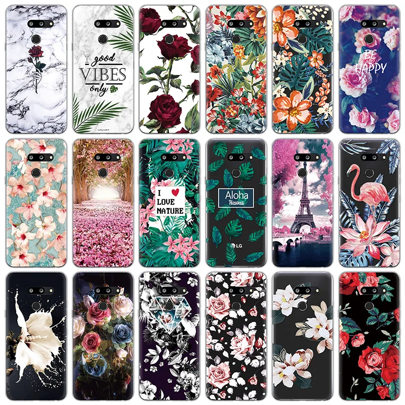 Flowers Printed Pattern Transparent Silicone Phone Cover For LG G8 ThinQ For LG X Power 2 K8 K10 2017 K11 Plus Soft Cases Fundas
Flowers Printed Pattern Transparent Silicone Phone Cover For LG G8 ThinQ For LG X Power 2 K8 K10 2017 K11 Plus Soft Cases Fundas