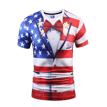 Summer Men's New Round Neck Short Sleeve T-Shirt Slim Personality Digital 3D Print Short Sleeve Cosplay Anime Costume
Summer Men's New Round Neck Short Sleeve T-Shirt Slim Personality Digital 3D Print Short Sleeve Cosplay Anime Costume