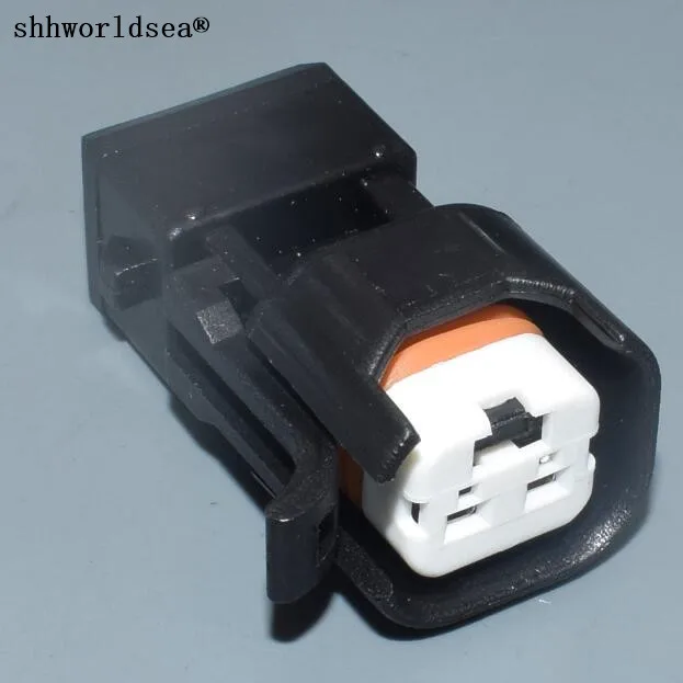 

shhworldsea 2pin 1.5mm auto electric housing plug plastic waterproof wiring cable connector 7223-6527-30