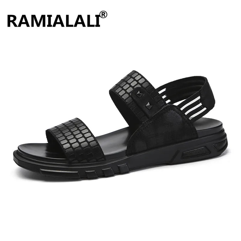 2019 High Quality Men Sandals Shoes Fashion Black Male Slippers Shoes Summer Beach Flats Men
2019 High Quality Men Sandals Shoes Fashion Black Male Slippers Shoes Summer Beach Flats Men