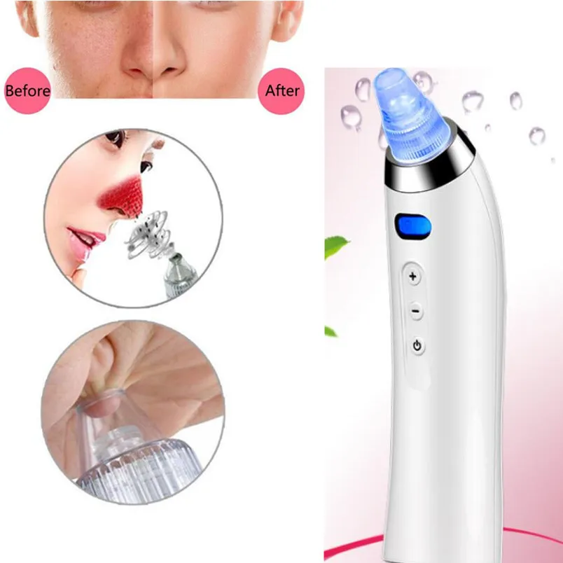 Skin Care Pore Vacuum Blackhead Remover Acne Pimple Removal Vacuum Suction Tool Face Clean Facial Diamond Machine
Skin Care Pore Vacuum Blackhead Remover Acne Pimple Removal Vacuum Suction Tool Face Clean Facial Diamond Machine