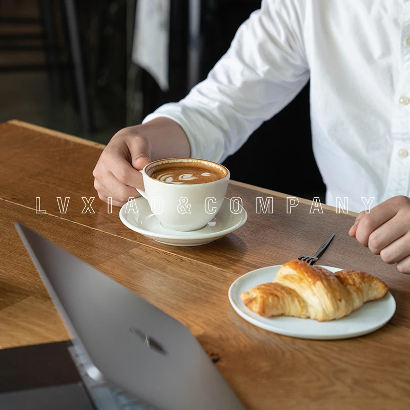 watchget 280ml Café Latte Cup&Saucer ceramics kitchen Accessories Milk Tea Cup coffee shop cup
watchget 280ml Café Latte Cup&Saucer ceramics kitchen Accessories Milk Tea Cup coffee shop cup