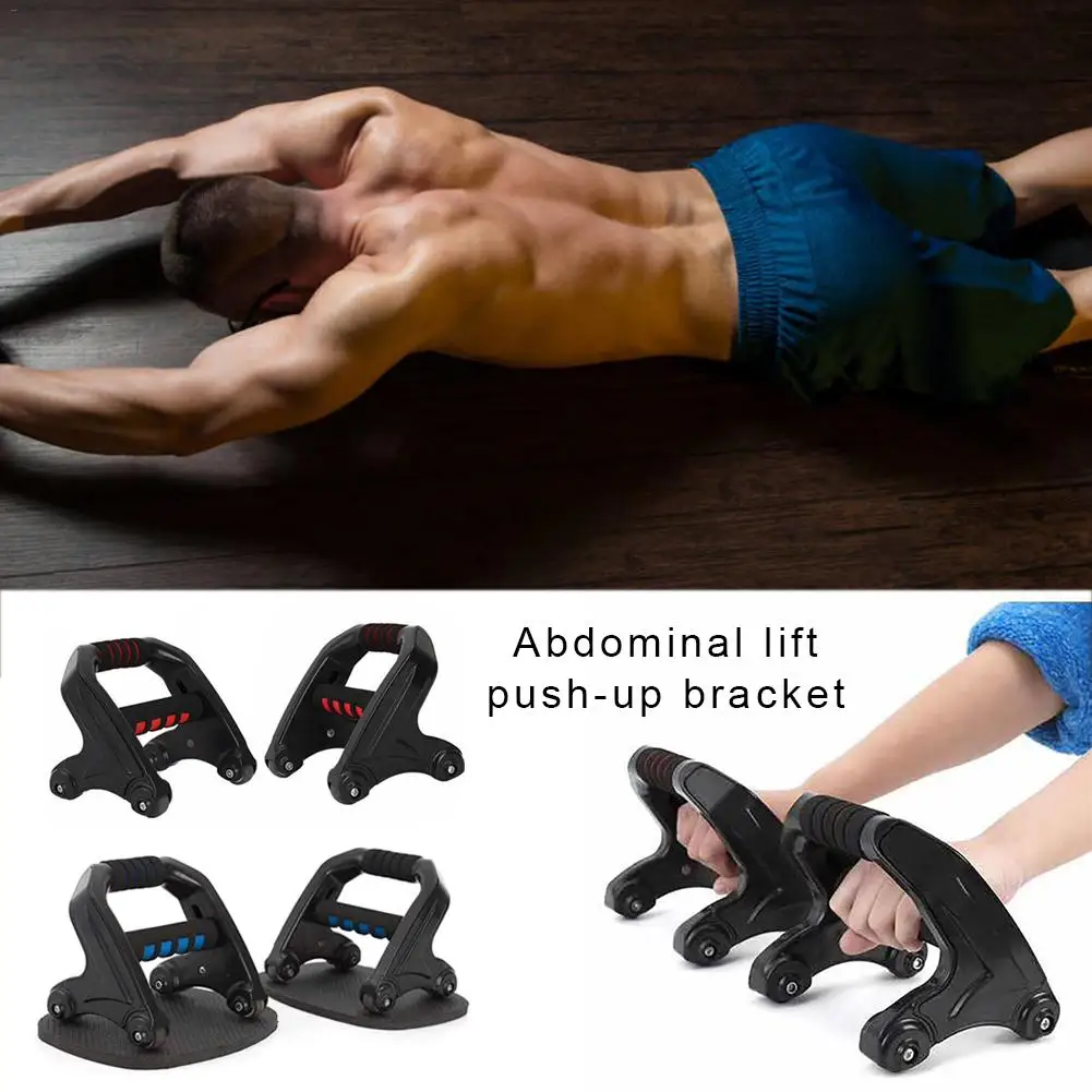 3 In 1 1 Pair Push-up Bracket Support Abdominal Fitness For Men's Abdominal Gym Home Exercise Fitness Equipment Roller Tool
3 In 1 1 Pair Push-up Bracket Support Abdominal Fitness For Men's Abdominal Gym Home Exercise Fitness Equipment Roller Tool