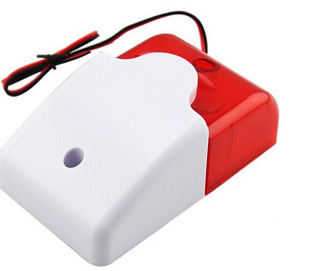 Free shipping 5 pcs/lot 12V Wired Sound Alarm Strobe Flashing Light Siren Home Security System
Free shipping 5 pcs/lot 12V Wired Sound Alarm Strobe Flashing Light Siren Home Security System