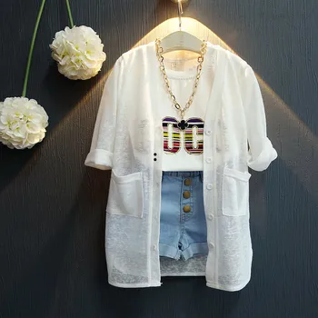 Kids Girls Long-Sleeve Coat Girls Cardigan European Style summer Spring 2019 Thin Outerwear Tops Girls Long Coat Summer Jacket
Kids Girls Long-Sleeve Coat Girls Cardigan European Style summer Spring 2019 Thin Outerwear Tops Girls Long Coat Summer Jacket