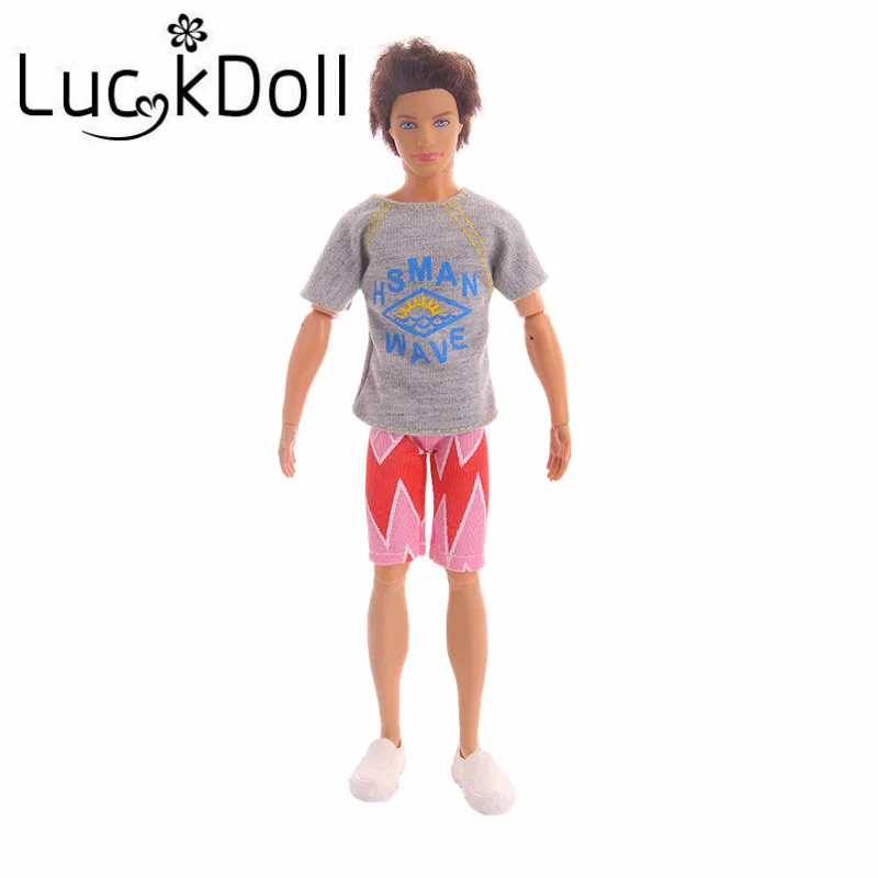 LUCKDOLL Hot Sale T-shirt + Pants Suit Clothing For Ken Doll Accessories Gift Accessories For Dolls
LUCKDOLL Hot Sale T-shirt + Pants Suit Clothing For Ken Doll Accessories Gift Accessories For Dolls