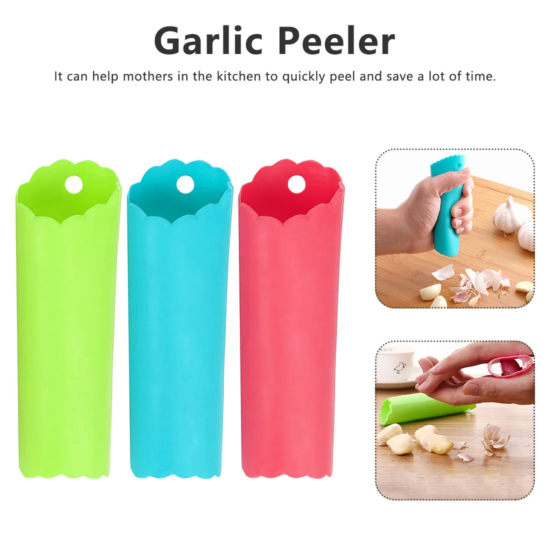 Silicone Garlic Peeler Vegetable Peeler Practical Kitchen Gadget Garlic Tube Peeling Garlic Peeling Kitchen Tool
Silicone Garlic Peeler Vegetable Peeler Practical Kitchen Gadget Garlic Tube Peeling Garlic Peeling Kitchen Tool