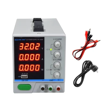 PS-305DF 30V/5A High-Precision Four-Digit Display Adjustable DC Stabilized Voltage Power Supply For Laboratory Maintenance Test
PS-305DF 30V/5A High-Precision Four-Digit Display Adjustable DC Stabilized Voltage Power Supply For Laboratory Maintenance Test