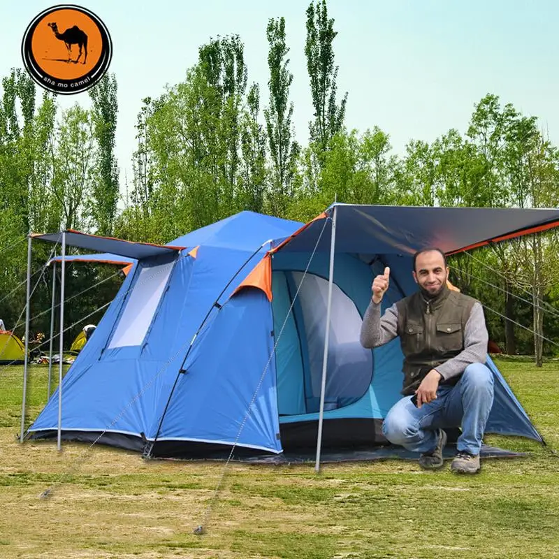 outdoor automatic two-layer 3-4 person camping tent square outdoor tent proof tents 088 
outdoor automatic two-layer 3-4 person camping tent square outdoor tent proof tents 088