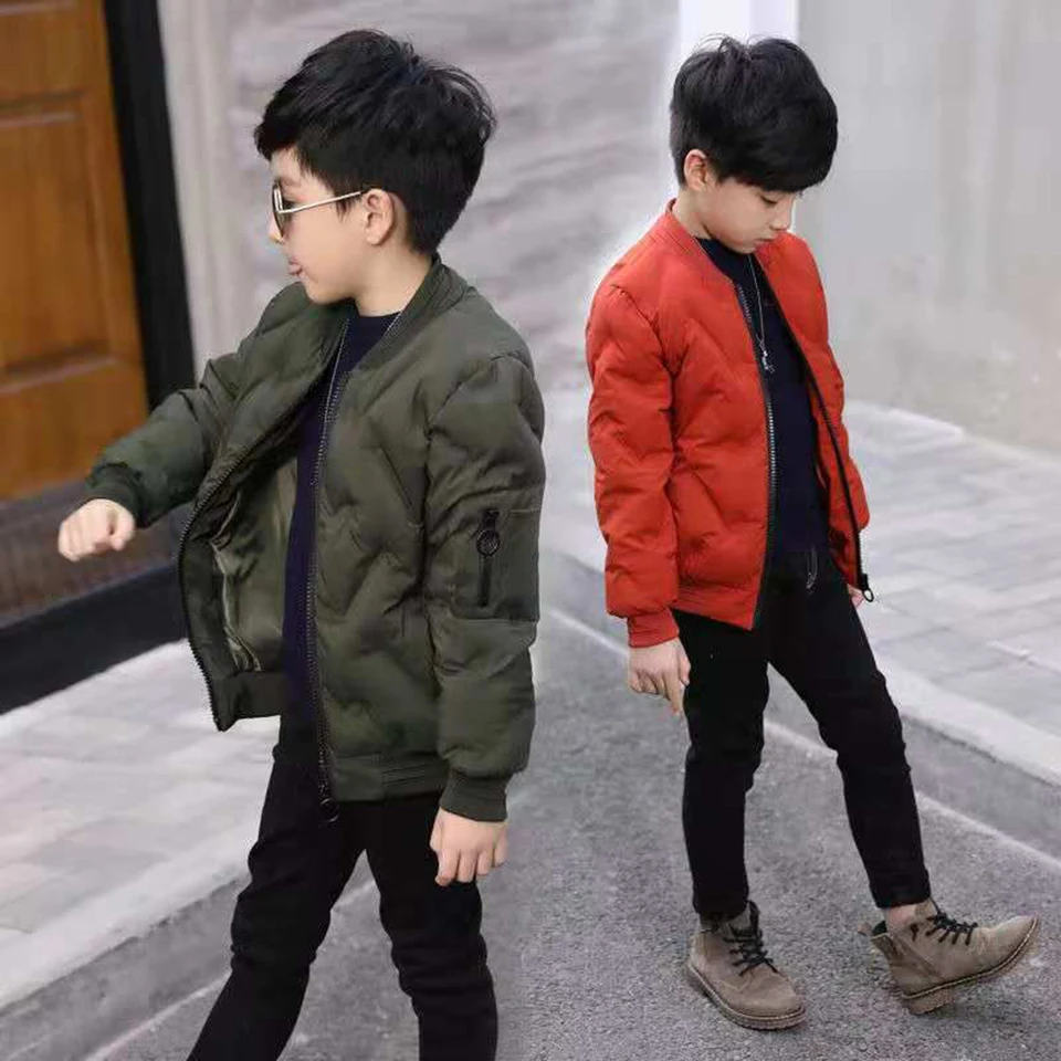 Winter Jackets Boys Solid Color Fashion Outerwear Baby Boys Clothes O-neck Collar Jacket For 3-12Yrs Cotton Baby Boys Parkas
Winter Jackets Boys Solid Color Fashion Outerwear Baby Boys Clothes O-neck Collar Jacket For 3-12Yrs Cotton Baby Boys Parkas