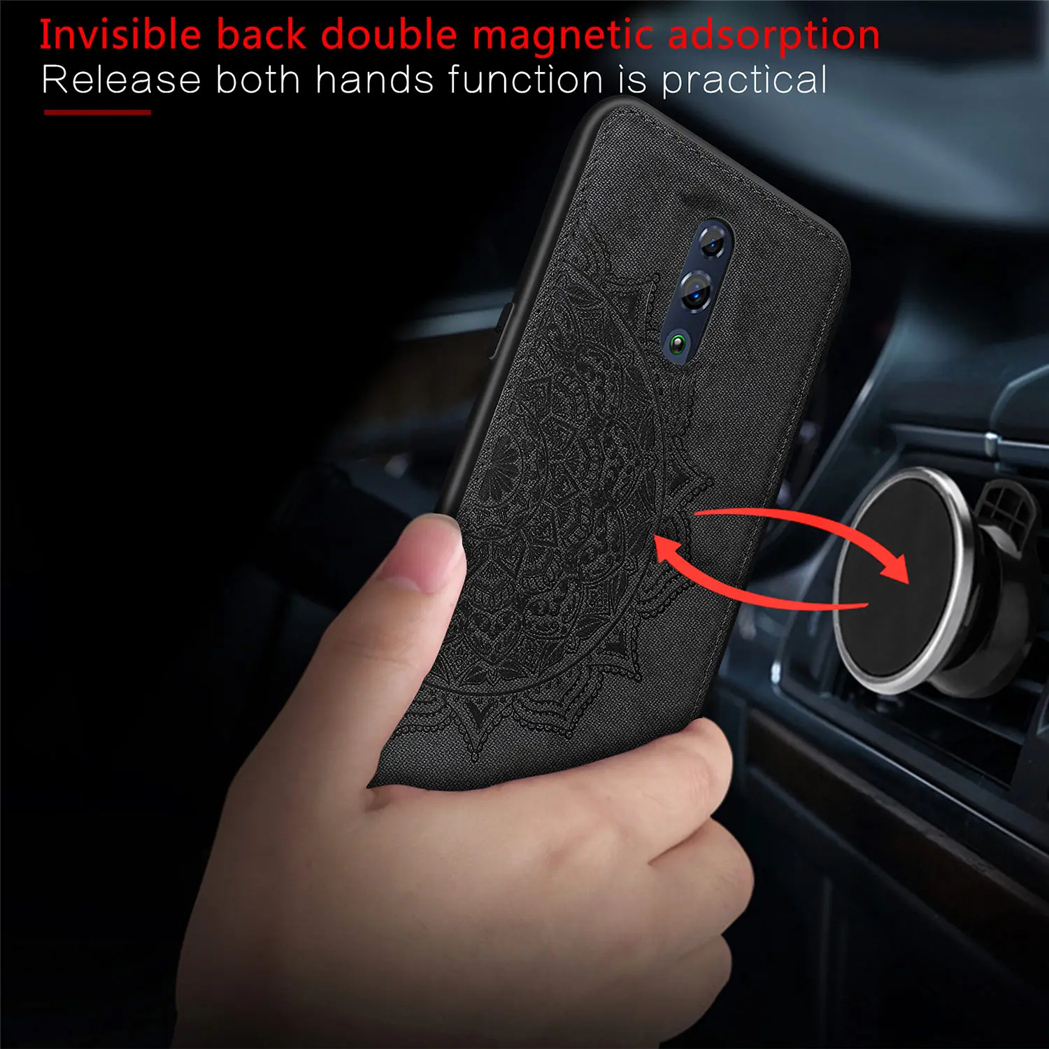 Magnetic Fabric Cloth Case For OPPO Reno Case Ultra-thin Cloth Texture Silicone Cover For OPPO Reno Case OPPO Reno Phone Fundas
Magnetic Fabric Cloth Case For OPPO Reno Case Ultra-thin Cloth Texture Silicone Cover For OPPO Reno Case OPPO Reno Phone Fundas