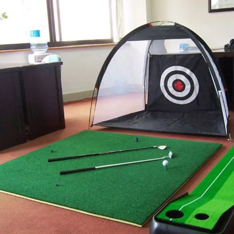 Mini Golf Cage Swing Trainer Pad Set Indoor Golf Practice Net Exerciser Swing Net Fight Cage
Mini Golf Cage Swing Trainer Pad Set Indoor Golf Practice Net Exerciser Swing Net Fight Cage