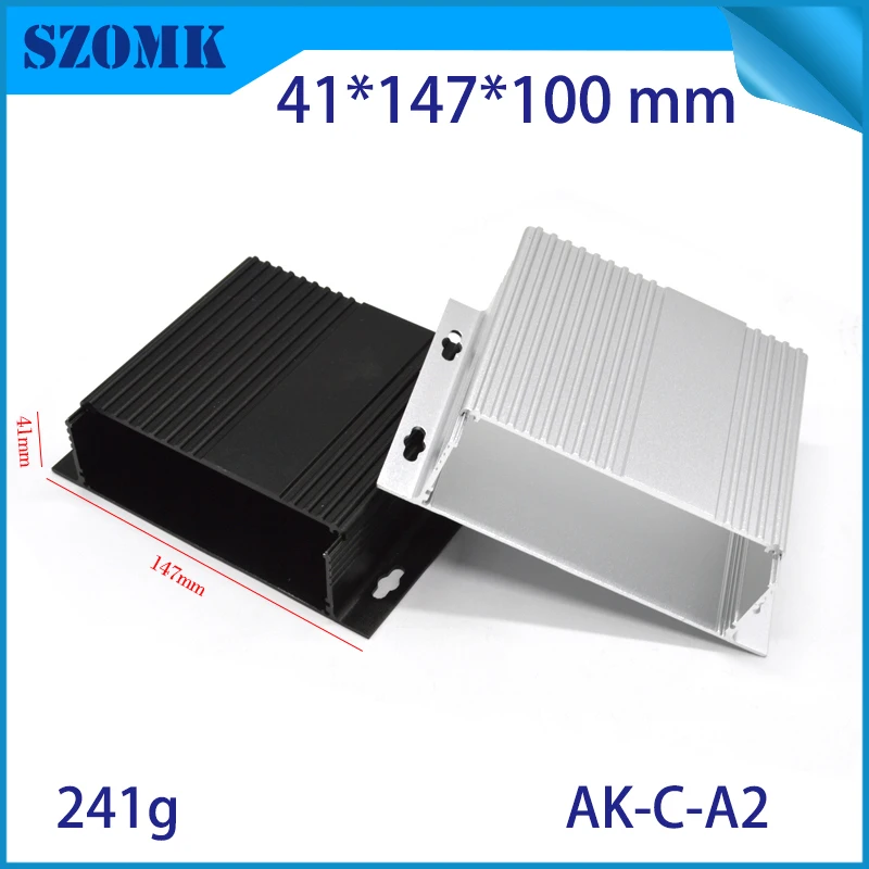 1piece Aluminum extrusion enclsoureDIY Electrical Junction Box Case for Electronics Design PCB Hardware Device 41x147x100mm
1piece Aluminum extrusion enclsoureDIY Electrical Junction Box Case for Electronics Design PCB Hardware Device 41x147x100mm