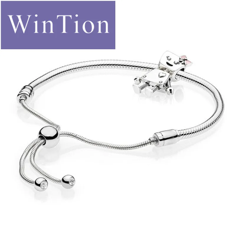 WinTion PAN S925 Sterling Silver Bracelet Bracelet Creative Cute Cartoon Bracelet Couple Holiday Christmas Gift
WinTion PAN S925 Sterling Silver Bracelet Bracelet Creative Cute Cartoon Bracelet Couple Holiday Christmas Gift