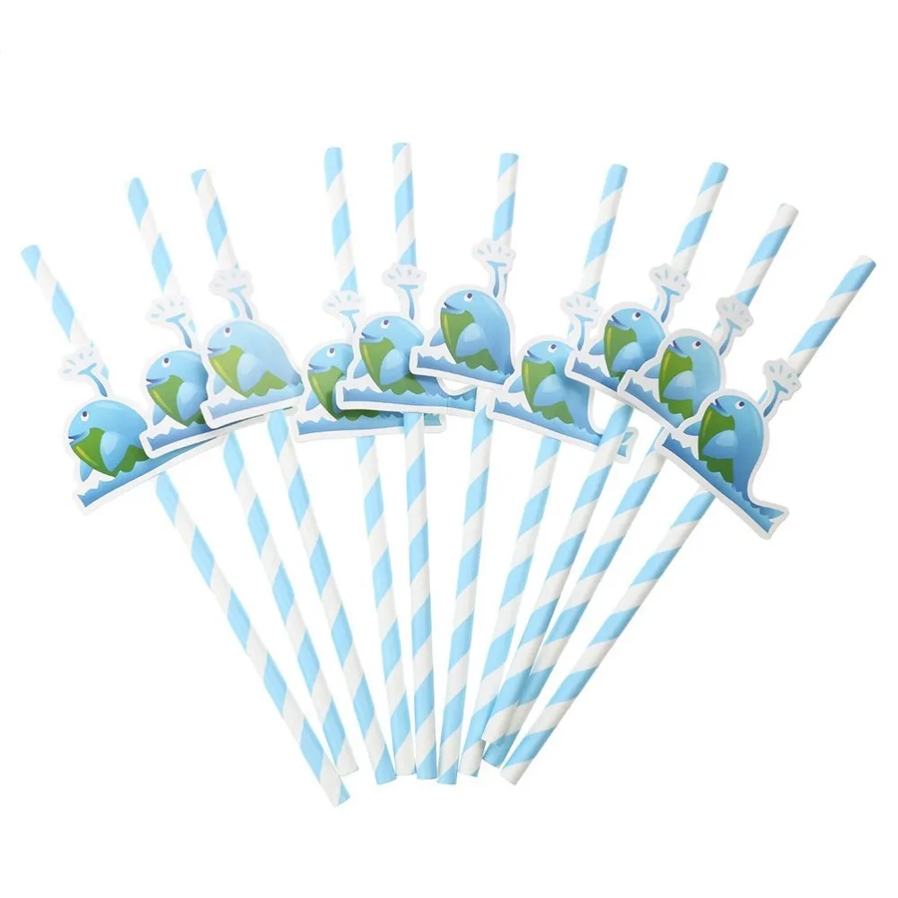 10pcs/lot Stripe Paper Drinking Straws Ocean World Whale Kids Summer Hawaiian Birthday Party Decoration Tableware Accessories
10pcs/lot Stripe Paper Drinking Straws Ocean World Whale Kids Summer Hawaiian Birthday Party Decoration Tableware Accessories