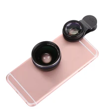 2016 HD Lentes mobile phone 0.45x Wide Lens Cellphone Macro Lenses Schott Glaswerke for Huawei xiaomi iphone 4 5 5s 6 7 plus Sam