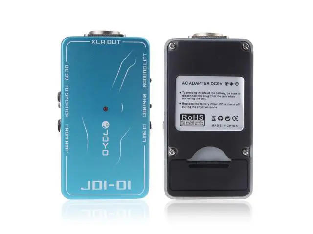 JOYO JDI-01 DI Passive Direct Box with Amp Simulation for Acoustic or Electric Guitar
JOYO JDI-01 DI Passive Direct Box with Amp Simulation for Acoustic or Electric Guitar