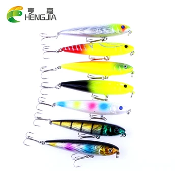 70pcs topwater lure isca artificial 3d eye pencil fishing lure 8cm 8.6g floating lures fishing hook iscas de pesca Wholesale
70pcs topwater lure isca artificial 3d eye pencil fishing lure 8cm 8.6g floating lures fishing hook iscas de pesca Wholesale