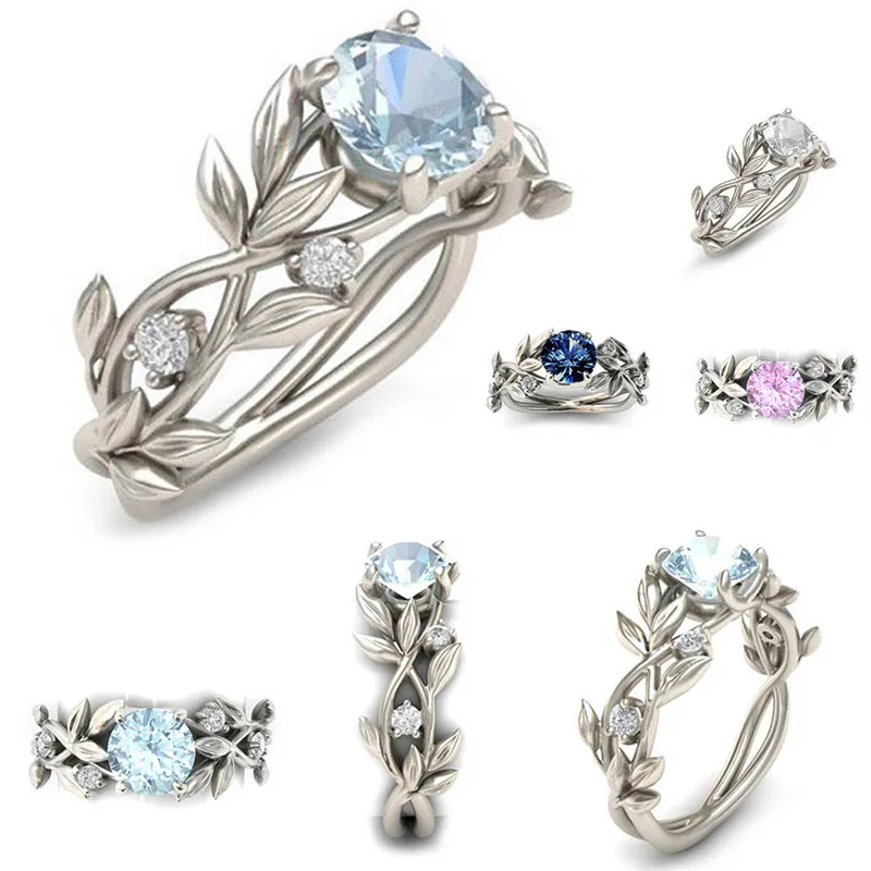 Lucky Flower Vine Leaf Birthday Gift Bridal Engagement Party Rings Dropshiping Flower Branches Rhinestone Ring
Lucky Flower Vine Leaf Birthday Gift Bridal Engagement Party Rings Dropshiping Flower Branches Rhinestone Ring