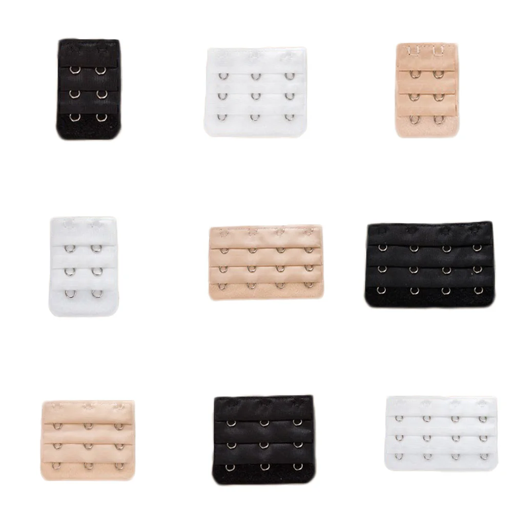 New Bra Buckle Back Extension Delicate Bra Lengthened Buckle 2 Rows ,3 Buckle/ 3 Rows, 4 Buckle Extension de espalda sujetador
New Bra Buckle Back Extension Delicate Bra Lengthened Buckle 2 Rows ,3 Buckle/ 3 Rows, 4 Buckle Extension de espalda sujetador