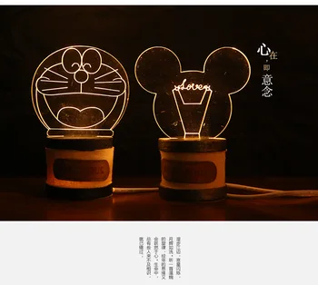 Hot Sale Sensor Cool 3D Led Night Light Desk Lamp Creative Gifts for Valentine's Day Engraved Lampara Shadeless for home
Hot Sale Sensor Cool 3D Led Night Light Desk Lamp Creative Gifts for Valentine's Day Engraved Lampara Shadeless for home