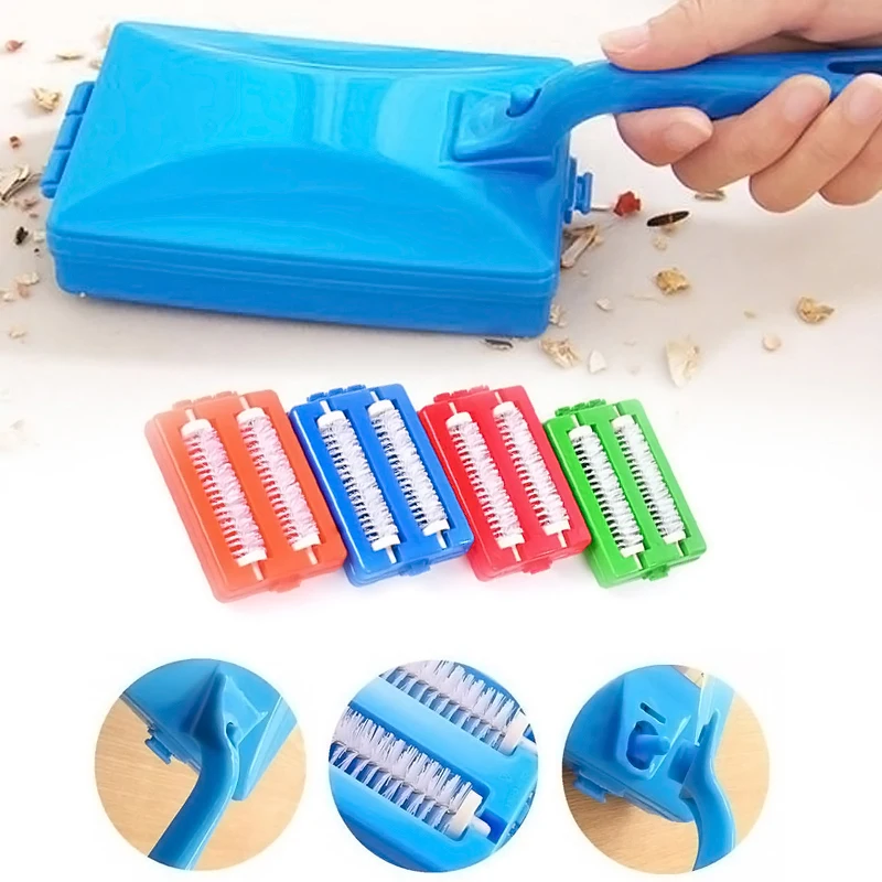 1pc Mini Hand Push Vacuum Cleaning Brush Table Sweeper Cleaner Roller Tool Home Cleaning Brushes Accessaries color random
1pc Mini Hand Push Vacuum Cleaning Brush Table Sweeper Cleaner Roller Tool Home Cleaning Brushes Accessaries color random