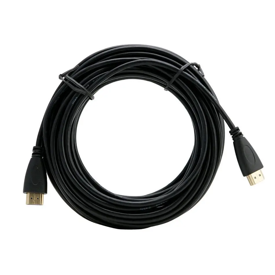 

0.5M 1M 1.5M 1.8M 2M 3M 5M 10M 15M High speed Gold Plated Plug Male-Male HDMI Cable 1.4 Version 1080p 3D for HDTV XBOX PS3