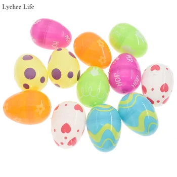 Lychee Life 48pcs/pack Multi-colors Detachable Easter Egg Easter Party Favor For Kids Toy Handmade DIY Plastic Empty Egg
Lychee Life 48pcs/pack Multi-colors Detachable Easter Egg Easter Party Favor For Kids Toy Handmade DIY Plastic Empty Egg