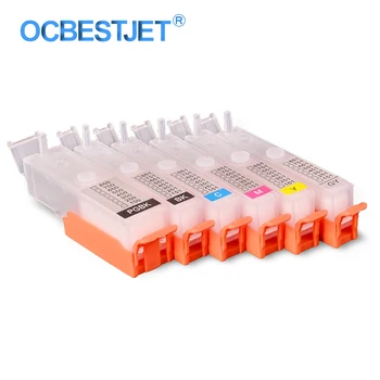 6Colors/Set For Canon PGI-650 CLI-651 Empty Refillable Ink Cartridge With ARC Chip For Canon PIXMA MG6360 MG7160 MG7560 IP8760
6Colors/Set For Canon PGI-650 CLI-651 Empty Refillable Ink Cartridge With ARC Chip For Canon PIXMA MG6360 MG7160 MG7560 IP8760
