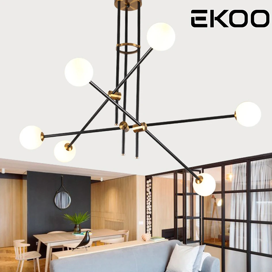 EKOO Modern Nordic Minimalist Gold Black Modo LED Ceiling Chandelier lamps decoration
EKOO Modern Nordic Minimalist Gold Black Modo LED Ceiling Chandelier lamps decoration