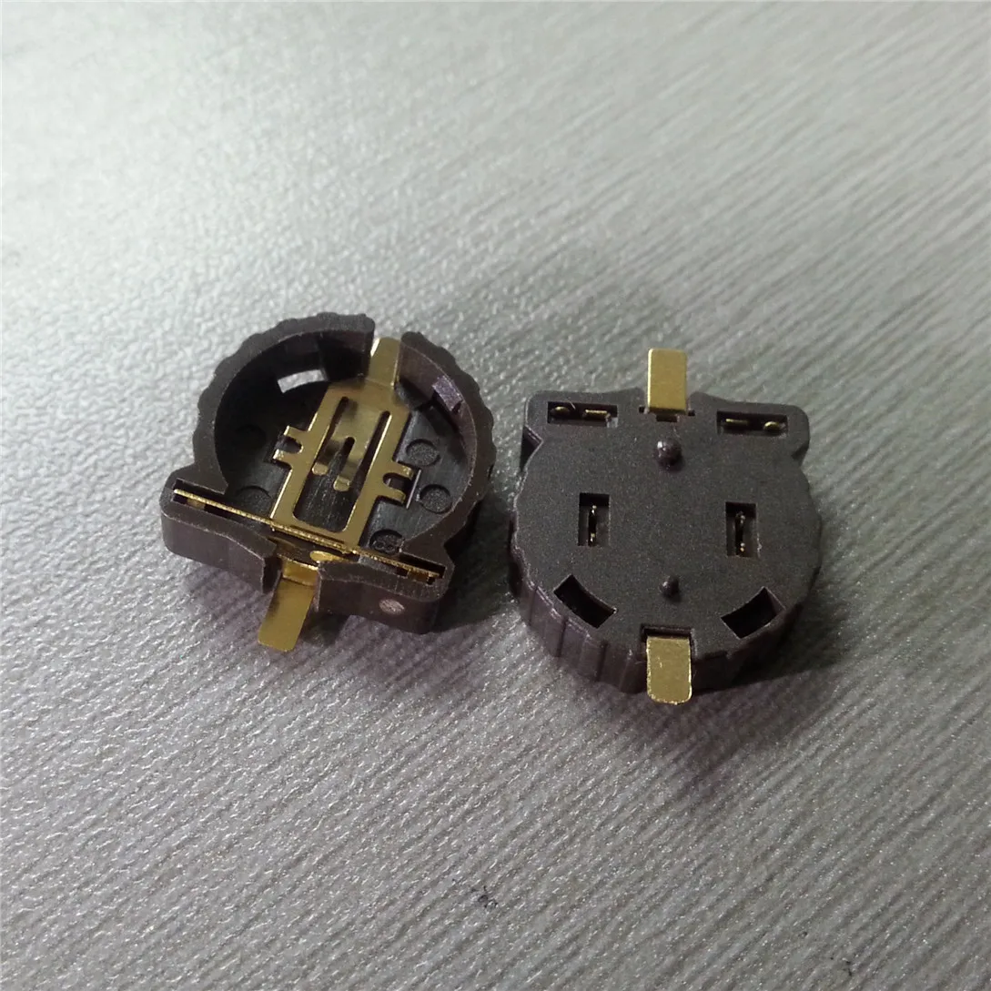 10pcs CR1220 CR1225 button battery holder 3V button battery holder SMD package plating temperature
10pcs CR1220 CR1225 button battery holder 3V button battery holder SMD package plating temperature