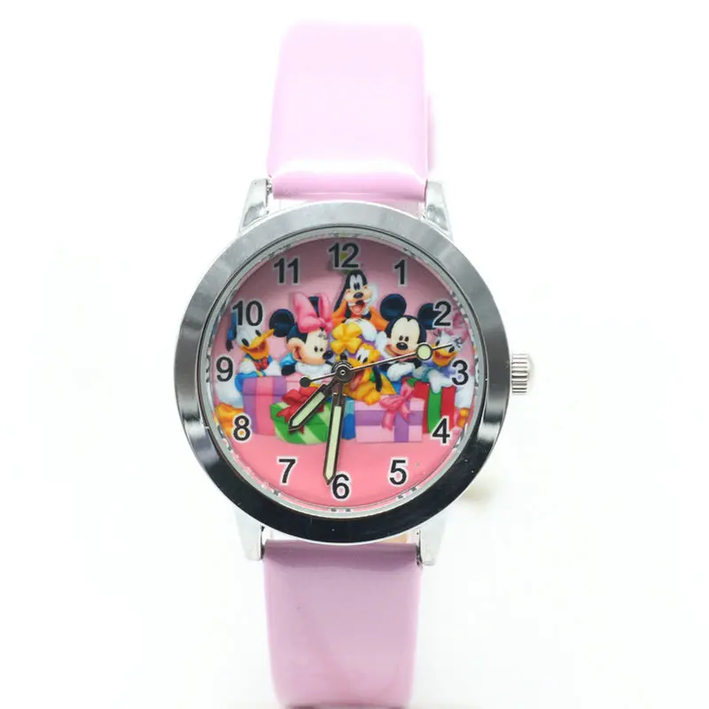 2018 new 1pcs kids leather watches children cartoon Mickey Minnie Clubhouse watch Clock boys Hours girls
2018 new 1pcs kids leather watches children cartoon Mickey Minnie Clubhouse watch Clock boys Hours girls