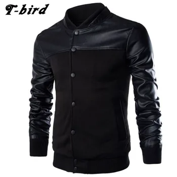 T-bird 2017 Jacket Men Winter Coat Male Bomber Jacket Men Fashion collar collar Slim Brand Outwear Mens Cotton Jackets Clothing
T-bird 2017 Jacket Men Winter Coat Male Bomber Jacket Men Fashion collar collar Slim Brand Outwear Mens Cotton Jackets Clothing