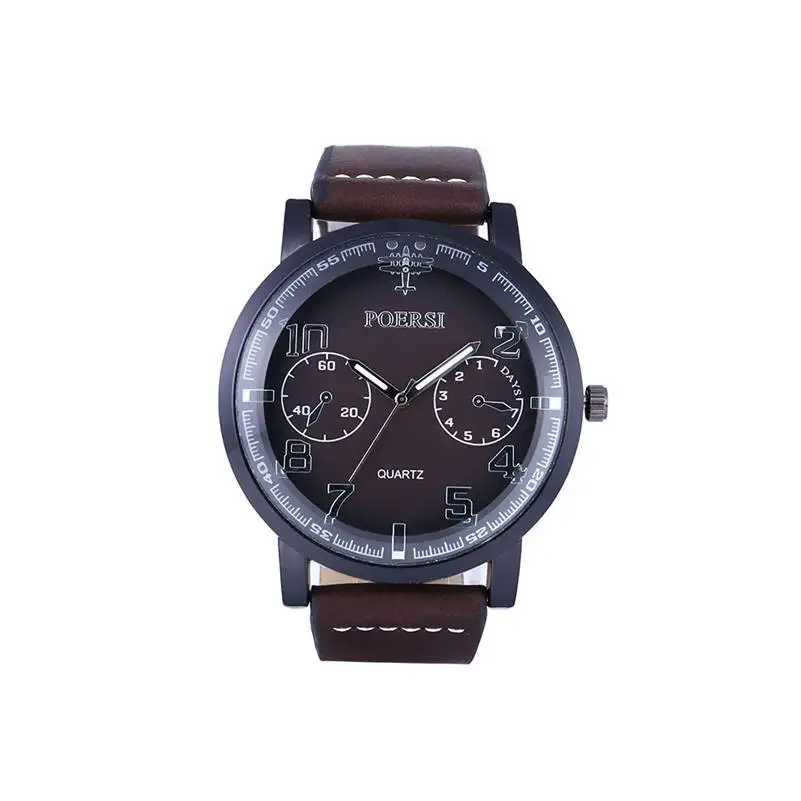 POERSI Casual Military Quartz Mens Watches Brand Luxury Leather Men Watch Casual Sport Male Clock Watch Relogio Masculino CC4
POERSI Casual Military Quartz Mens Watches Brand Luxury Leather Men Watch Casual Sport Male Clock Watch Relogio Masculino CC4
